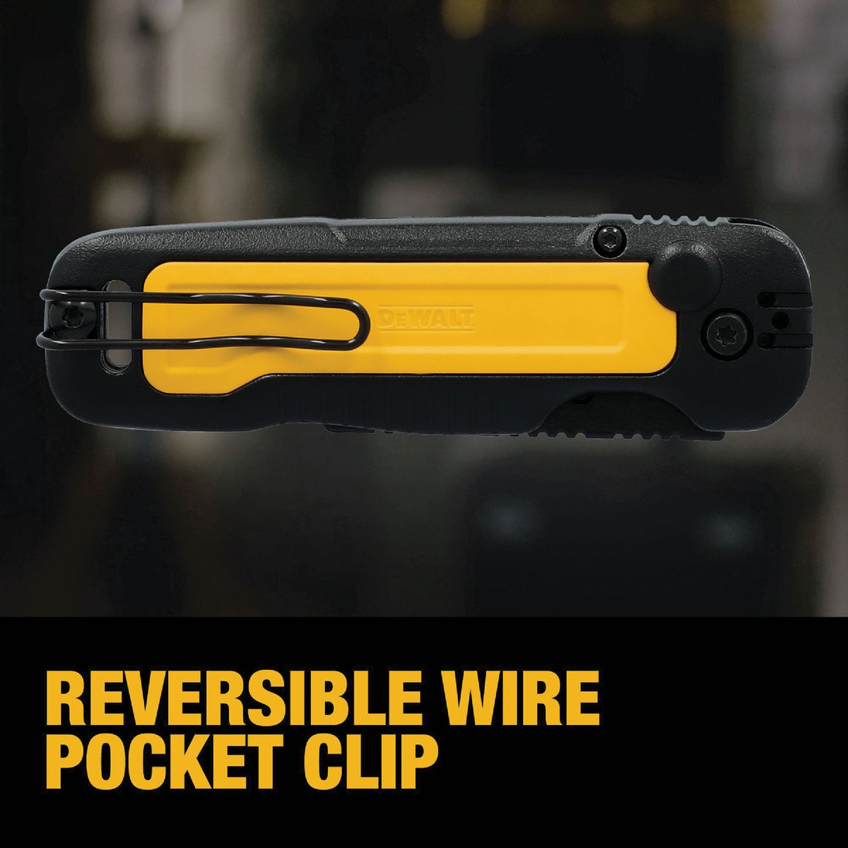 DEWALT Push & Flip Folding Utility Knife Image 7