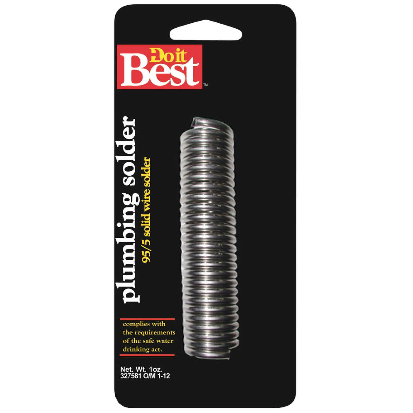 Do it Best 1 oz. Solid 95% Tin, 5% Antimony Solder Image 1