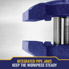 Irwin 3 In. Clamp-On Vise Image 5