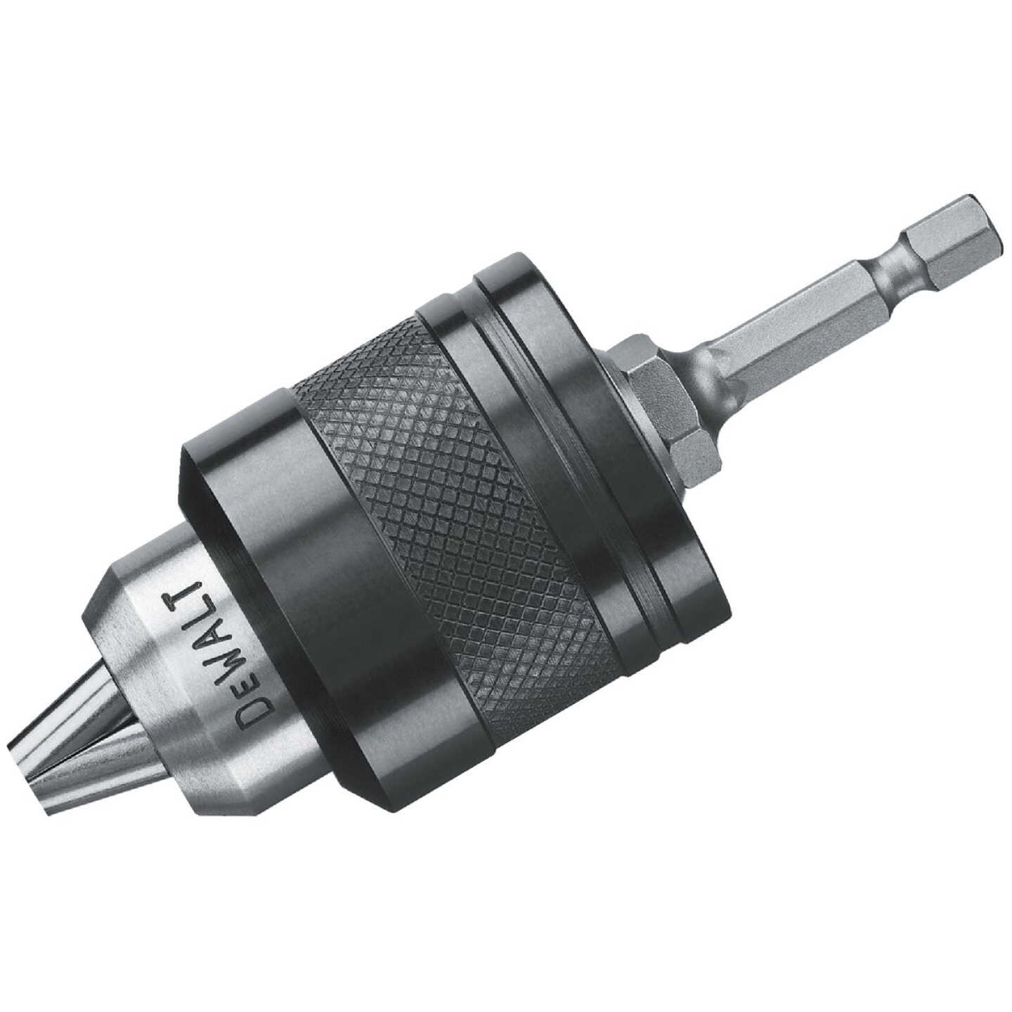 DEWALT 1/4 In. Quick Connect to 3/8 In. Keyless Impact Chuck Adapter Image 1