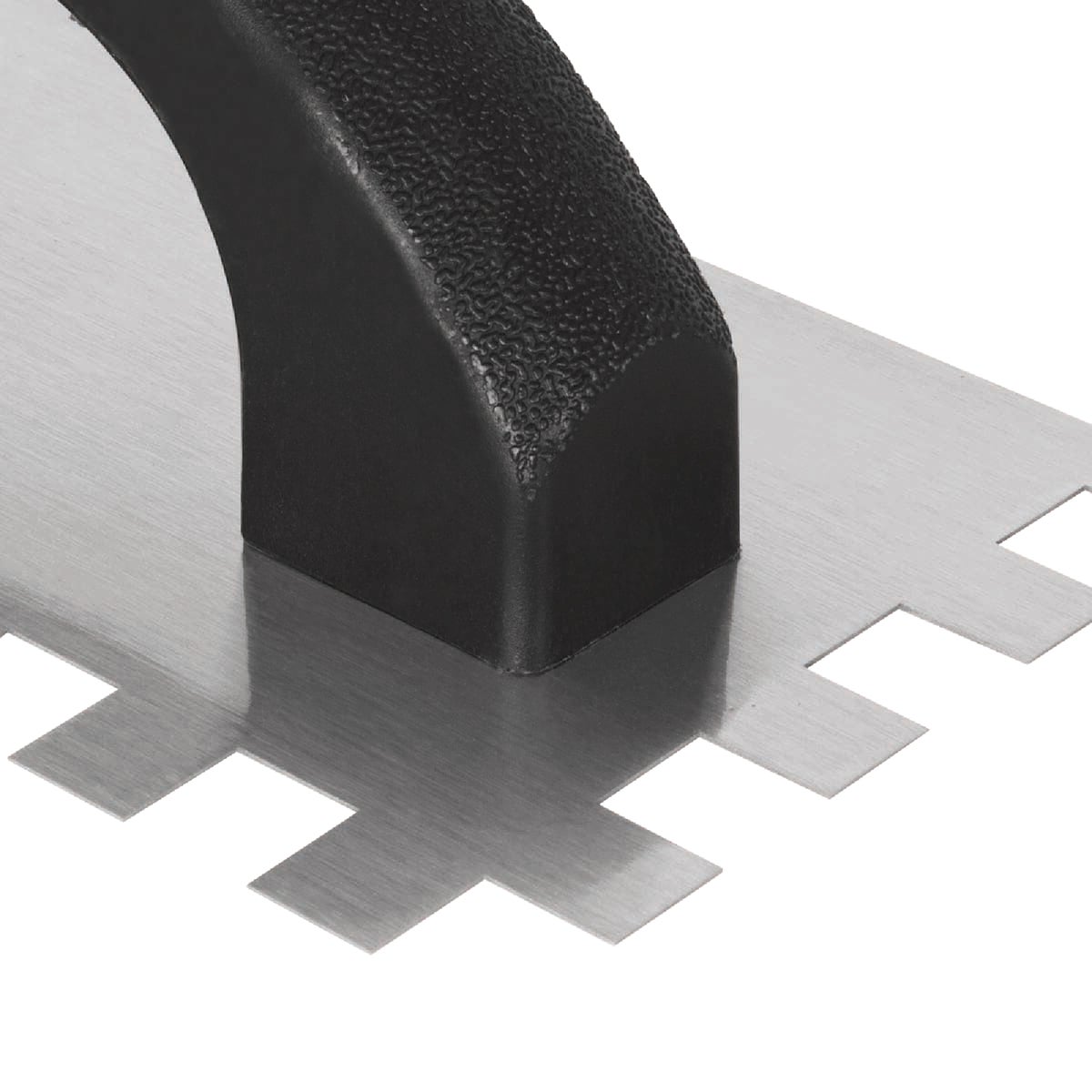 QEP 1/2 In. x 1/2 In. x 1/2 In. Steel Economy Square-Notched Trowel with D-Handle Image 9