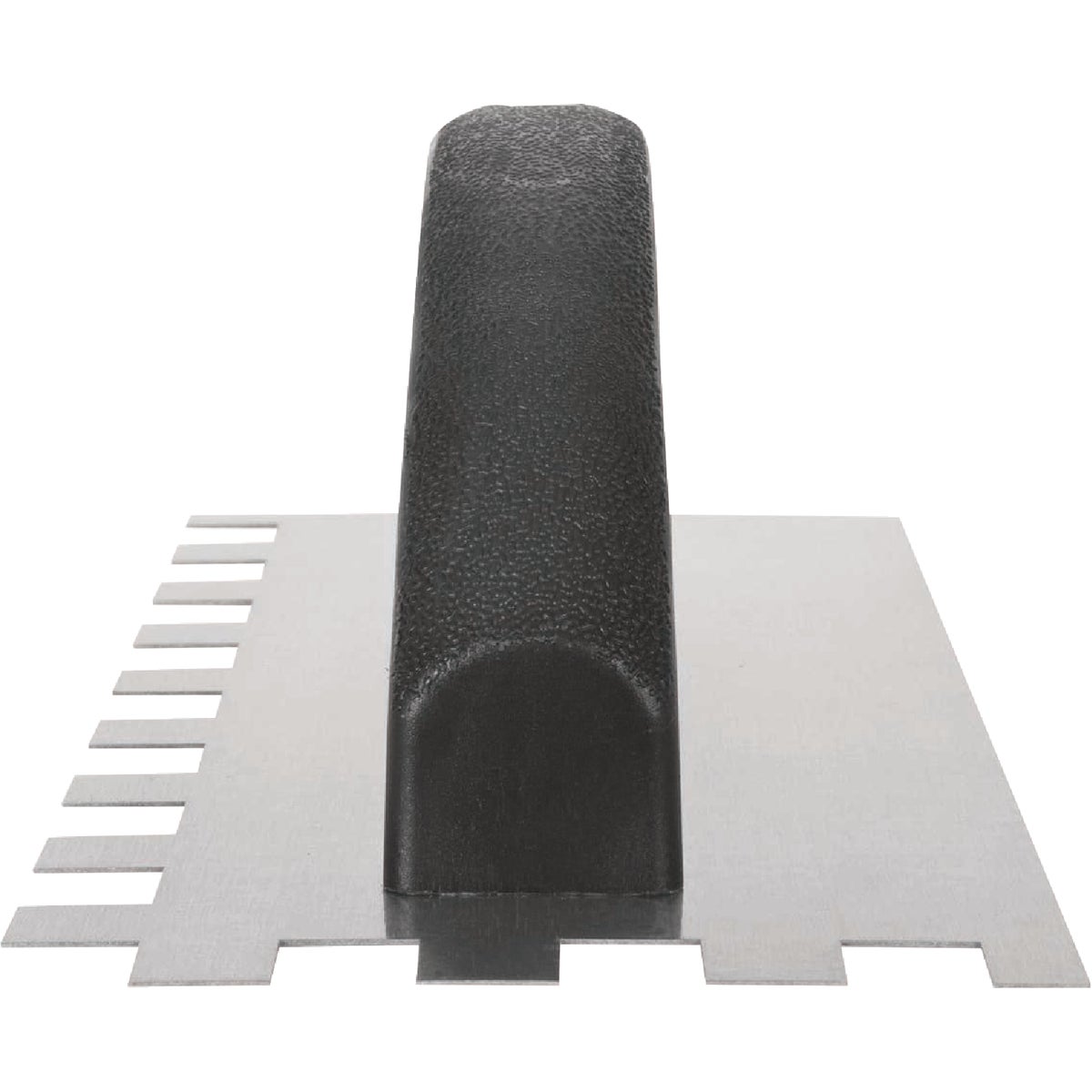 QEP 1/2 In. x 1/2 In. x 1/2 In. Steel Economy Square-Notched Trowel with D-Handle Image 8