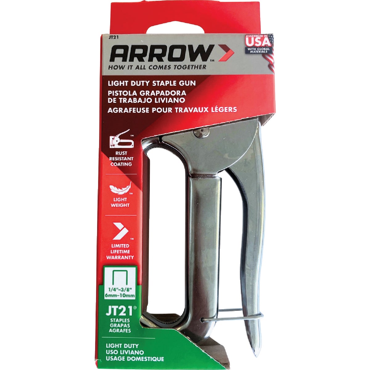 Arrow JT21 Light-Duty Staple Gun Image 4