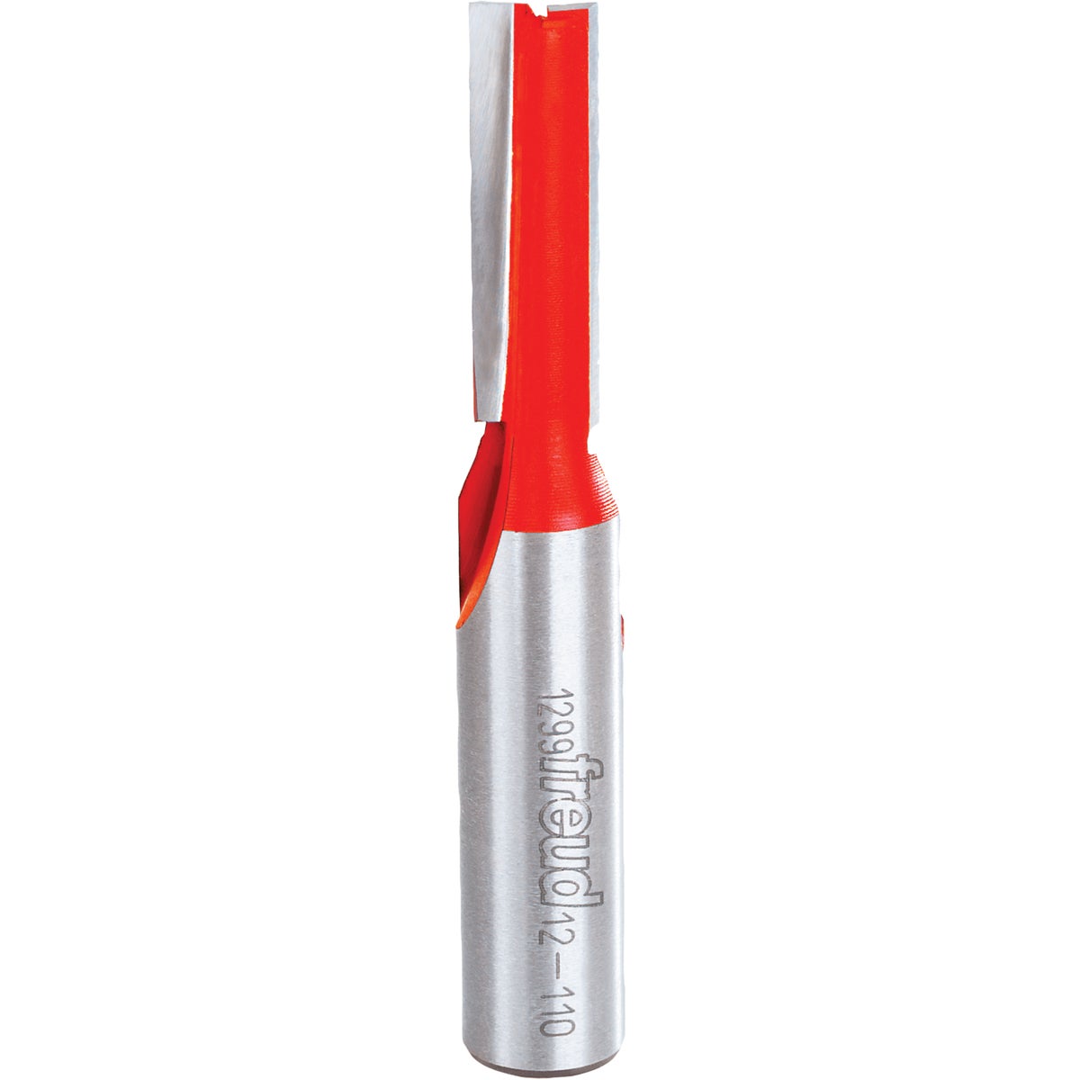 Freud 3/8 In. x 1-1/4 In. Double Flute Eclipse Grind Straight Router Bit Image 2