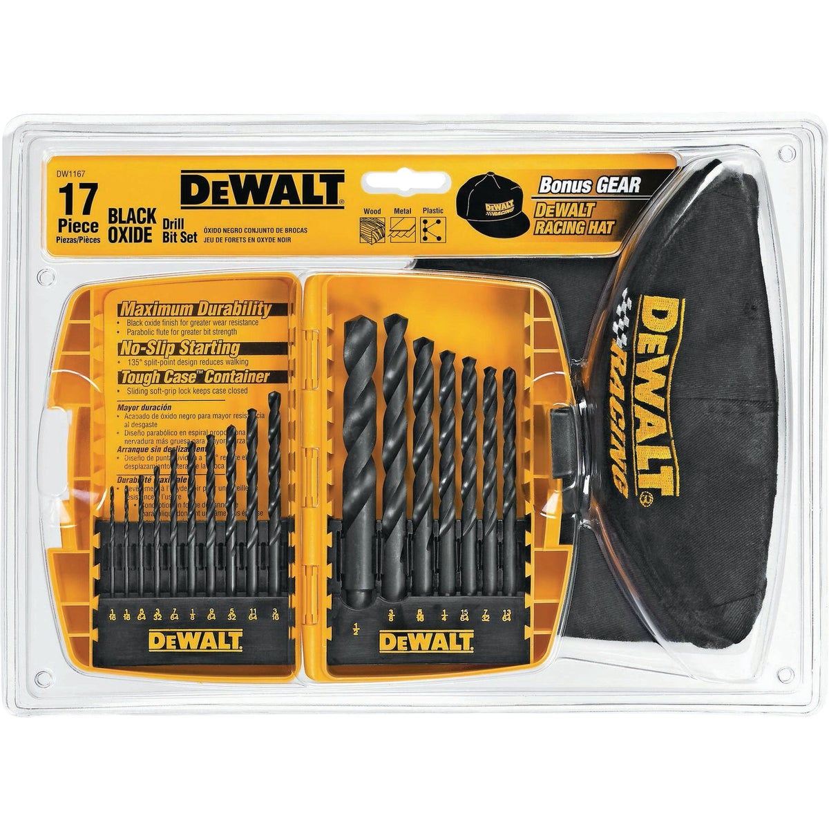 DEWALT Black Oxide Split-Point Twist Drill Bit Set (17-Piece) Image 2