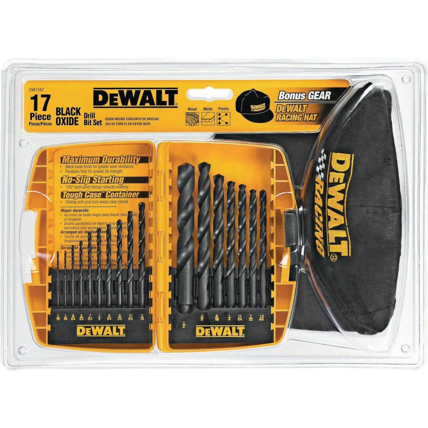 DEWALT Black Oxide Split-Point Twist Drill Bit Set (17-Piece) Image 2