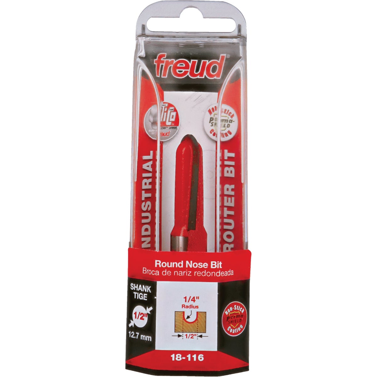 Freud 1/4 In. Radius Round Nose Router Bit
