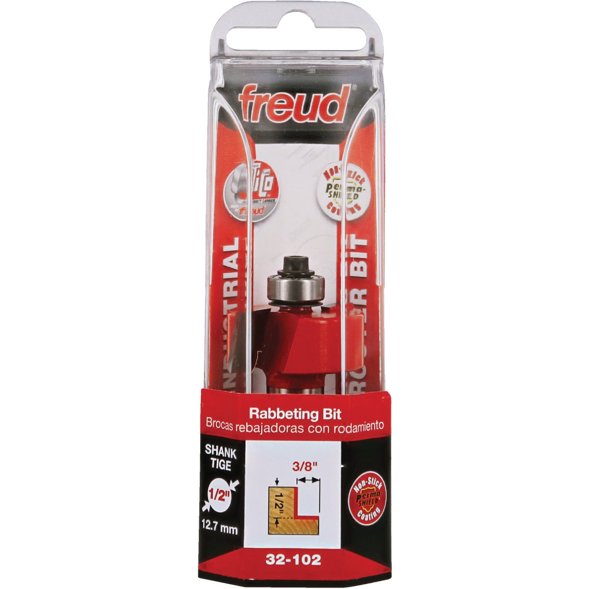 Freud 1-1/4 In. Rabbeting Router Bit with 1/2 In. Shank