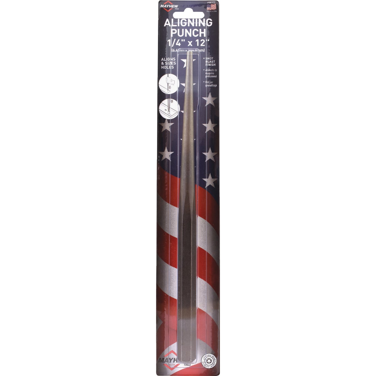 Mayhew Tools 1/4 In. x 12 In. Drift Punch Image 2