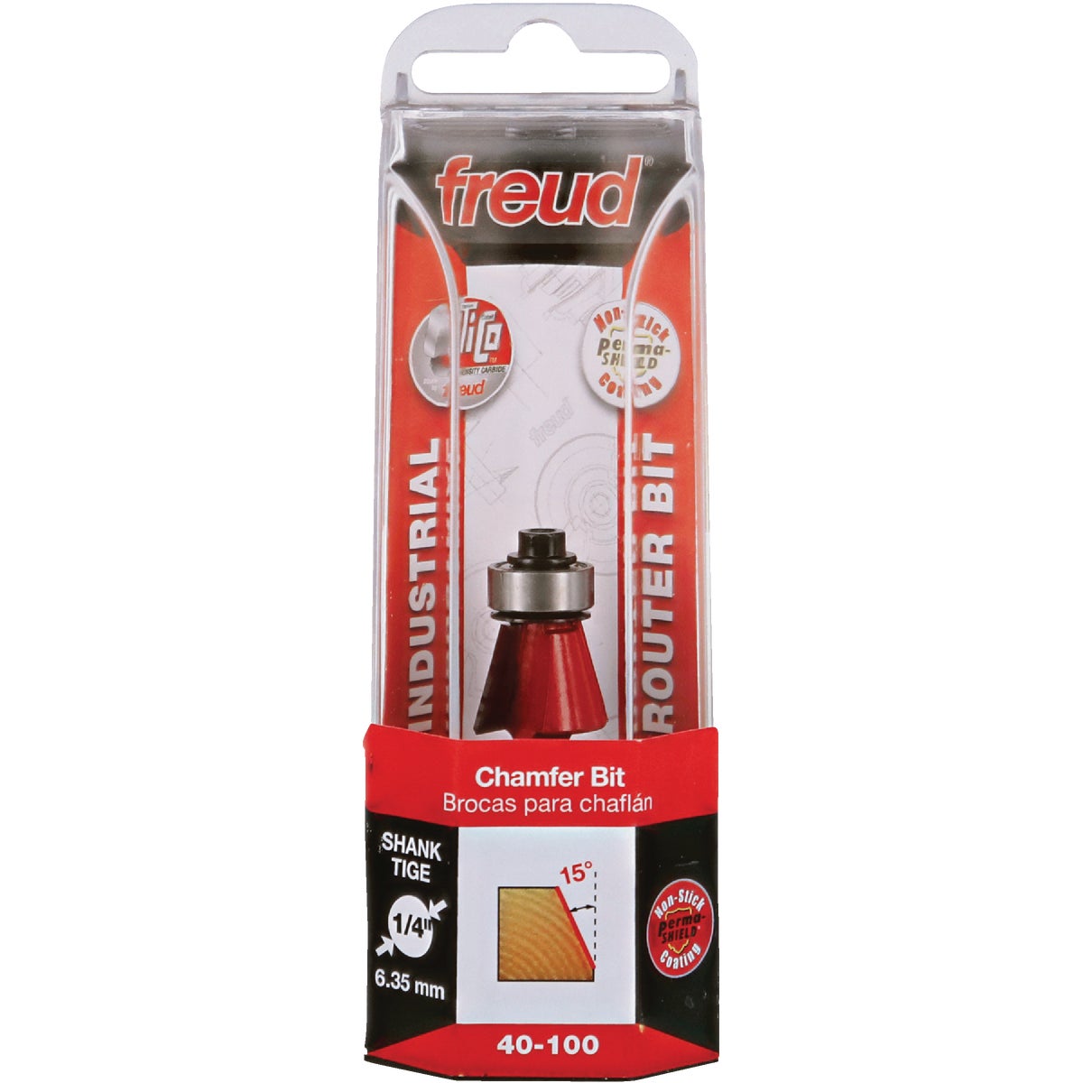 Freud 23/32 In. Chamfer Router Bit