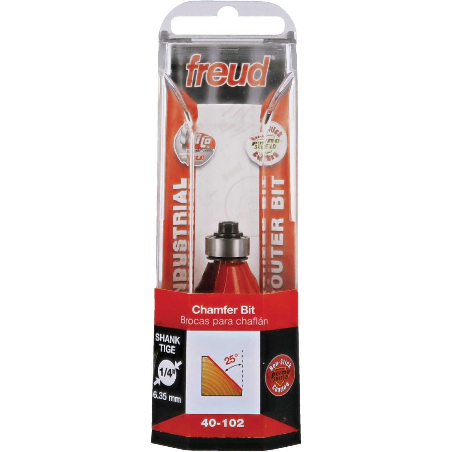 Freud 15/16 In. Chamfer Router Bit Image 1