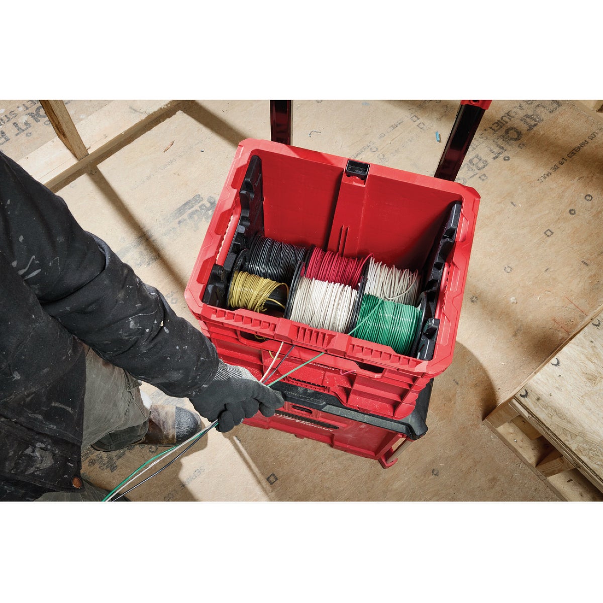 Milwaukee PACKOUT Inserts for XL Wire Pulling Crate Image 4