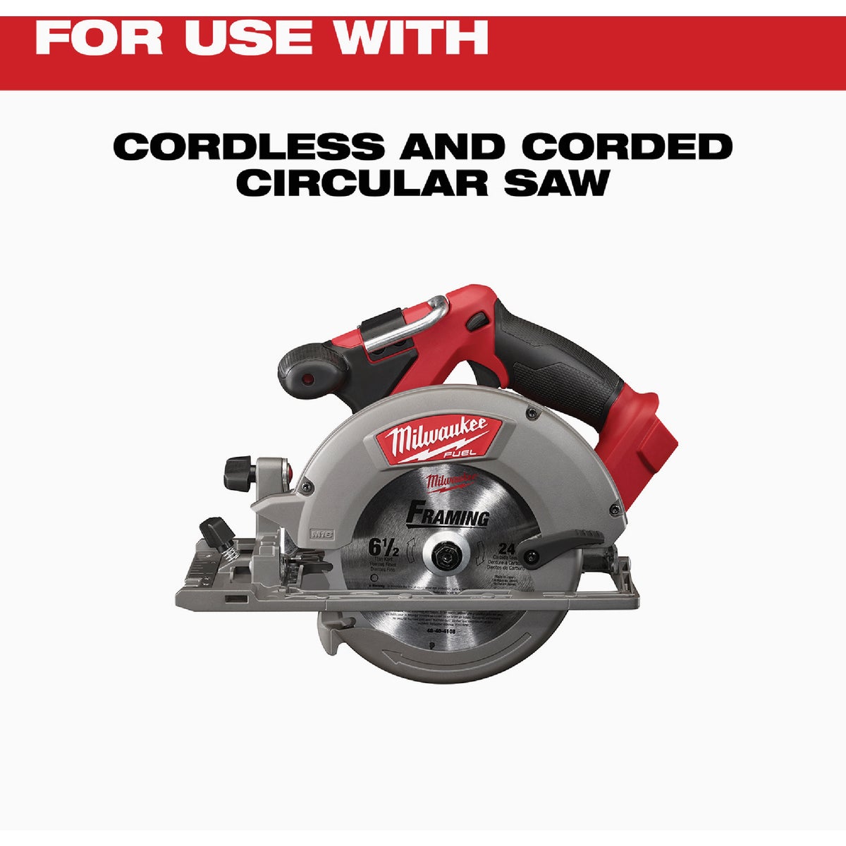 Milwaukee 6-1/2 In. 48-Tooth Metal Circular Saw Blade Image 3