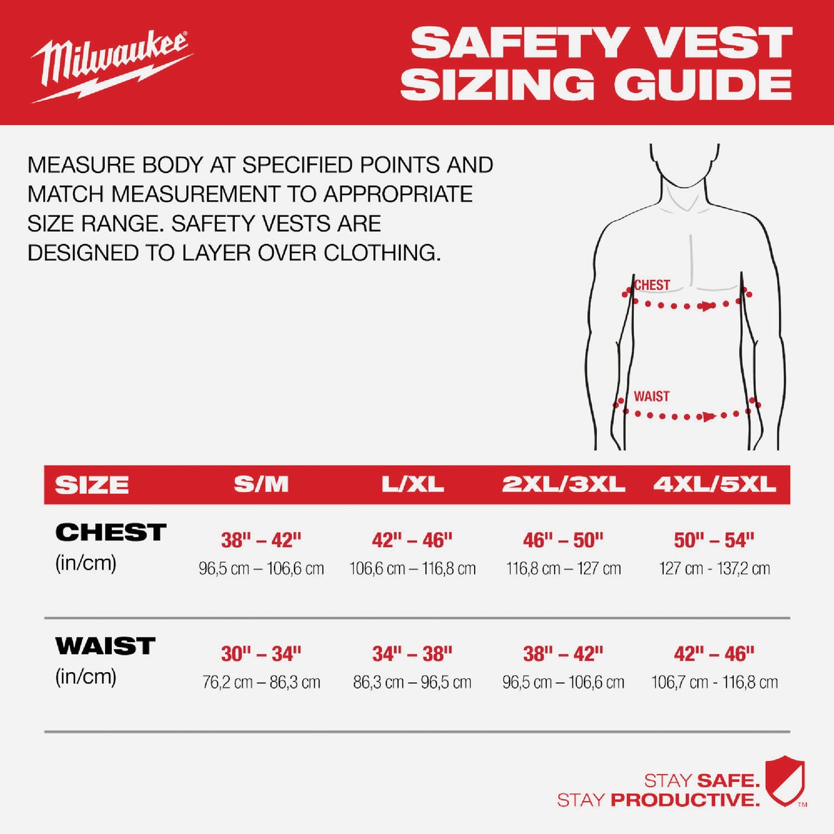 Milwaukee Class 2 High Visibility Yellow Mesh One Pocket Safety Vest, L/XL Image 3