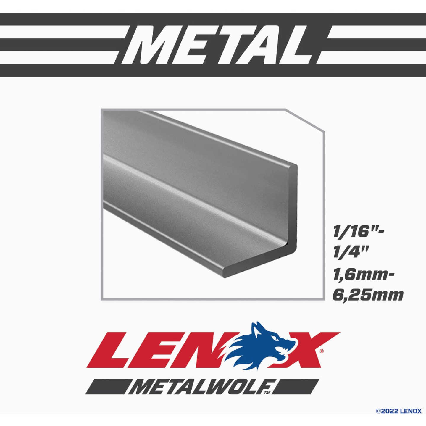 Lenox METALWOLF WAVE EDGE 6 In. 18 TPI Medium Metal Reciprocating Saw Blade (5-Pack) Image 4