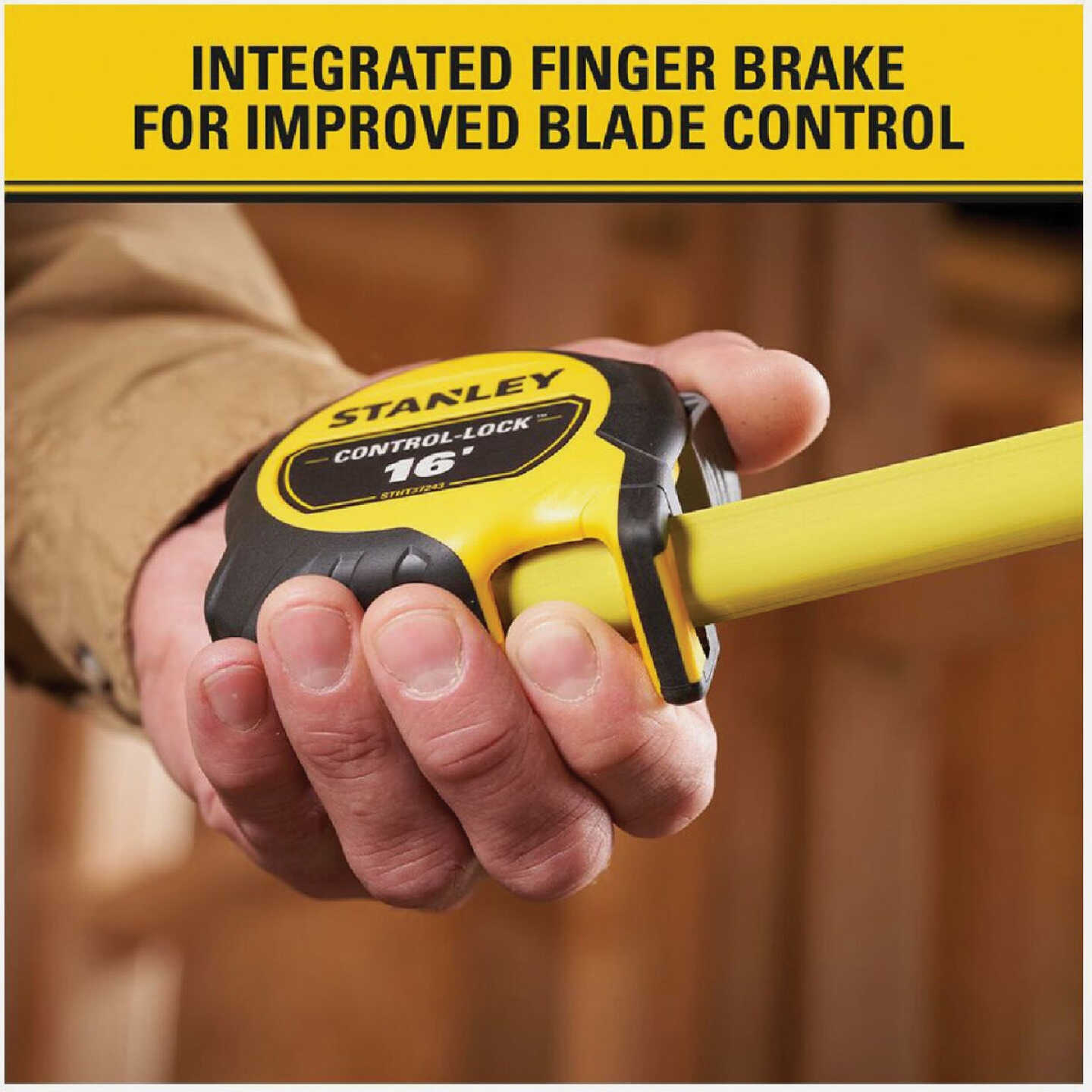 Stanley 16 Ft. Control-Lock Tape Measure Image 3