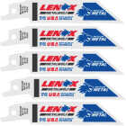 Lenox METALWOLF WAVE EDGE 4 In. 18 TPI Medium Metal Reciprocating Saw Blade Image 1