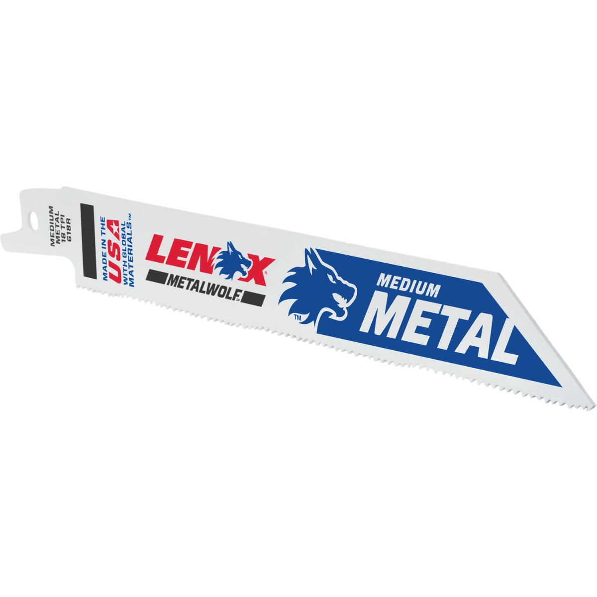 Lenox METALWOLF WAVE EDGE 6 In. 18 TPI Medium Metal Reciprocating Saw Blade Image 5