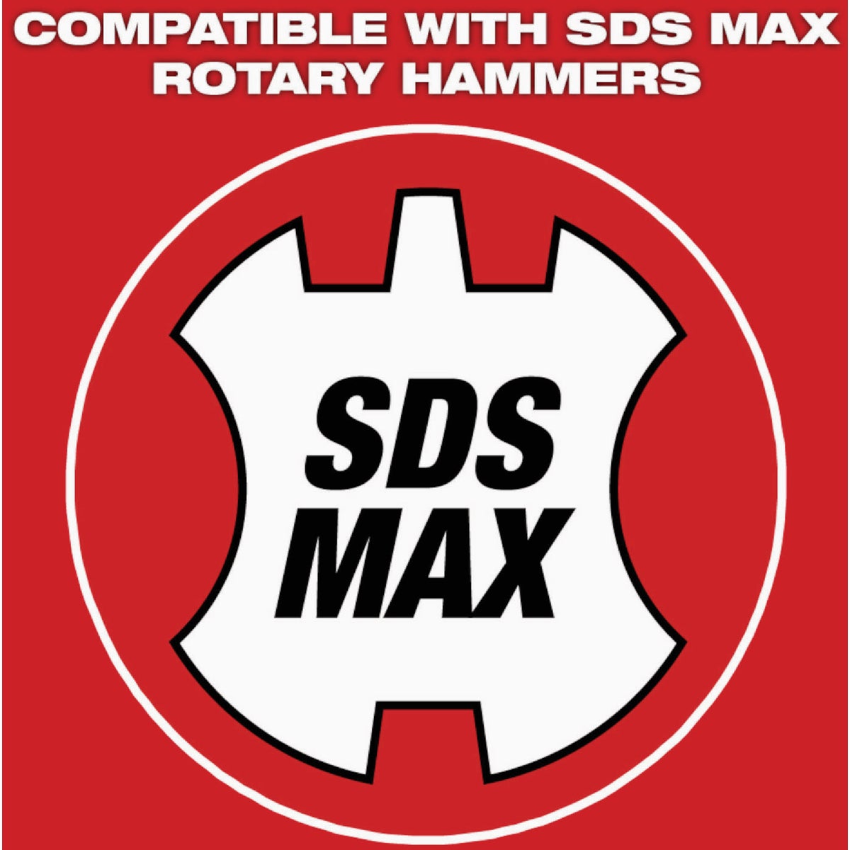 Milwaukee SDS Max 18 In. Flat Chisel Image 3
