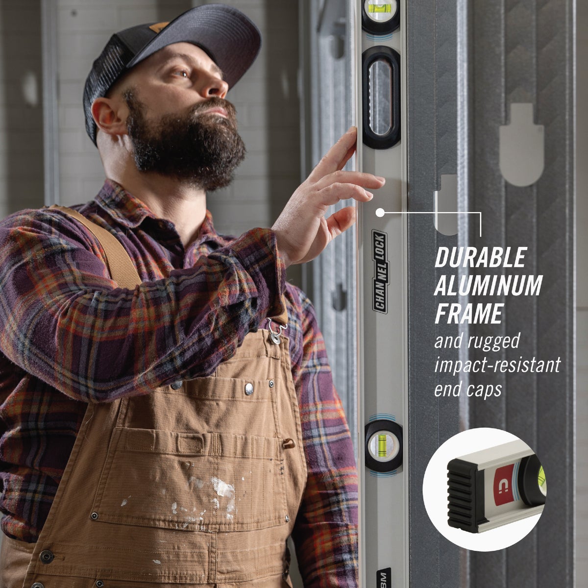 Channellock 48 In. Magnetic I-Beam Level Image 4