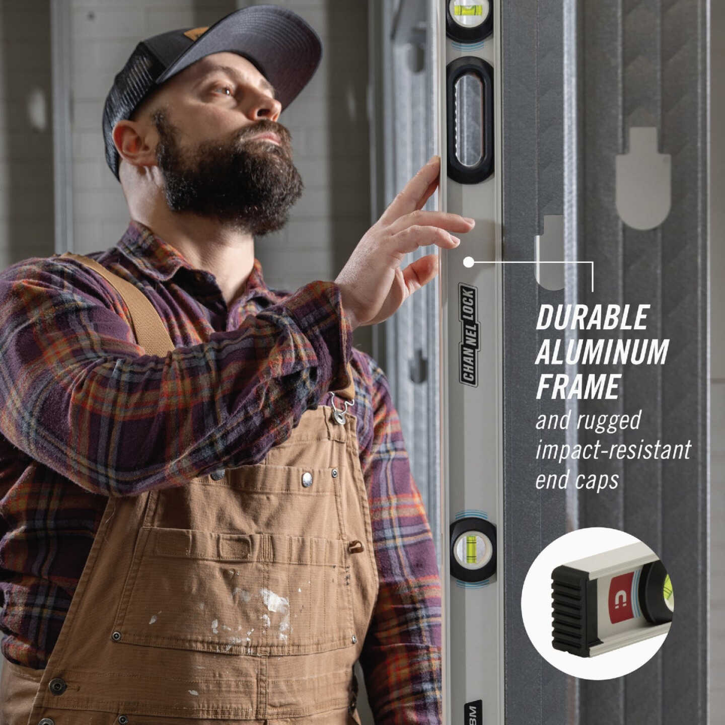 Channellock 48 In. Magnetic I-Beam Level Image 4