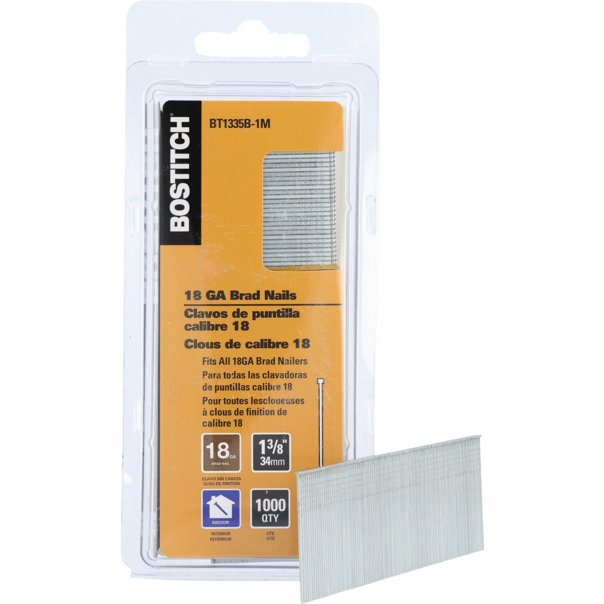 Bostitch 1-3/8 In. 18 ga Collated Brad Nails (1000-Count) Image 1