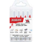 Diablo Carbide Tipped Glass, Tile & Stone Drill Bit Set (5-Piece) Image 2