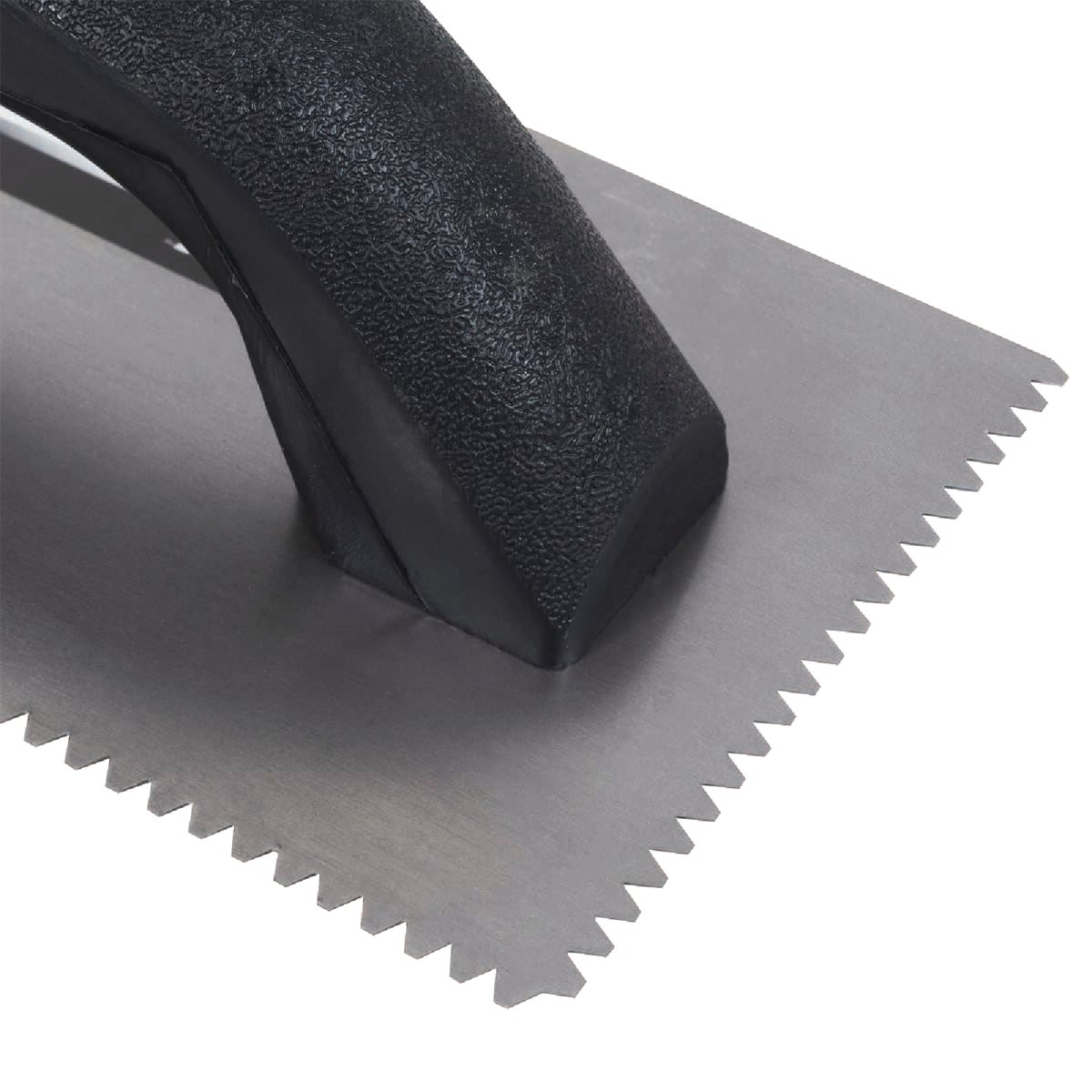 Roberts 9 In. x 1/8 In. x 1/16 In.  Steel Economy Flat Top V-Notched Trowel Image 7