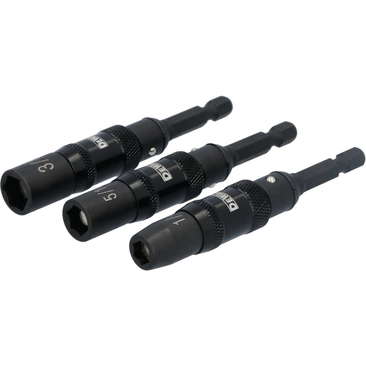 DEWALT Elite Series 1/4 In. Pivoting Impact Nutdriver Bit Set (3-Piece) Image 3