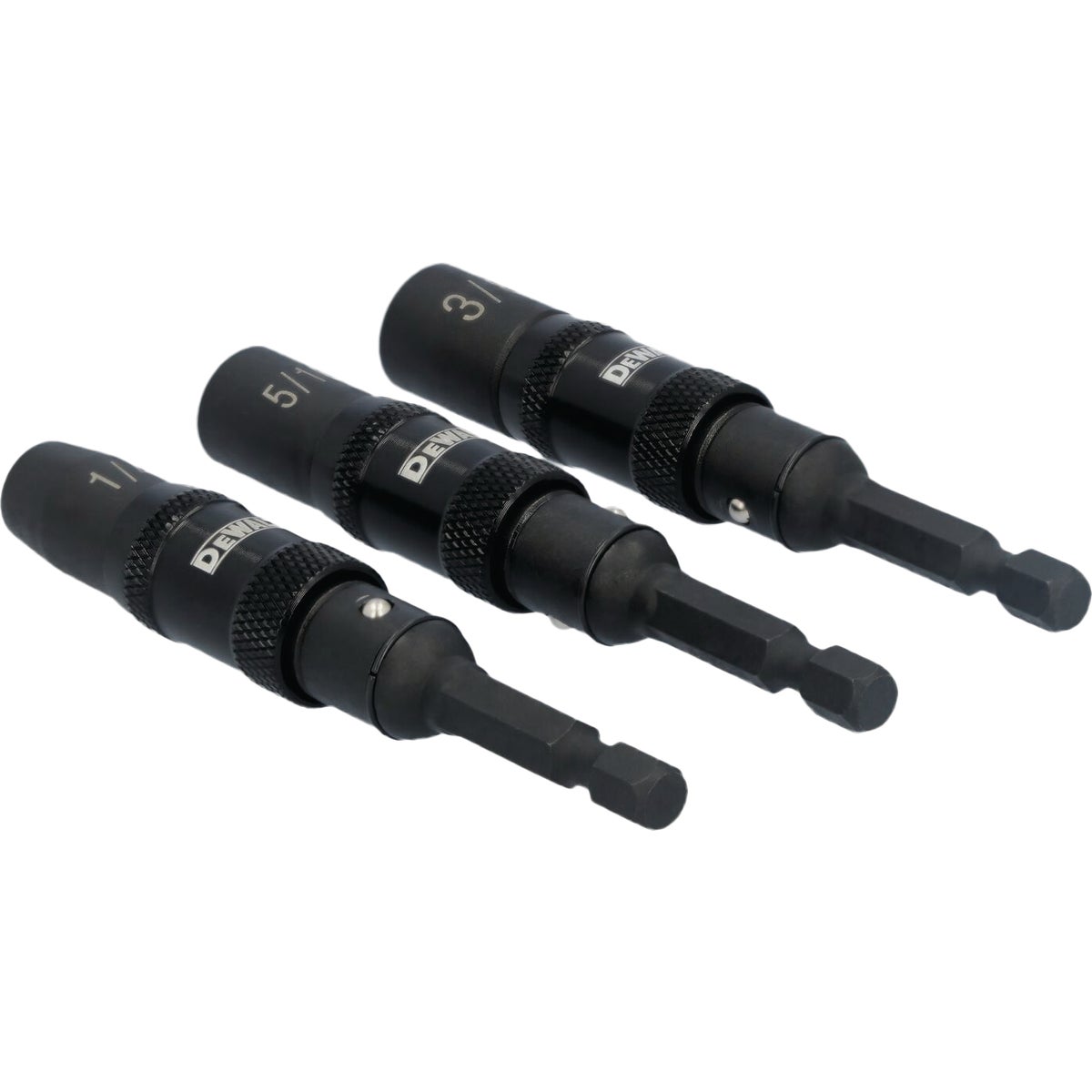 DEWALT Elite Series 1/4 In. Pivoting Impact Nutdriver Bit Set (3-Piece) Image 4