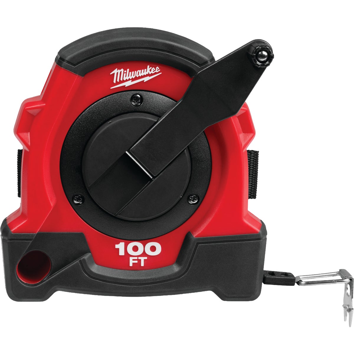 Milwaukee 100 Ft. Metal Closed Case Reel Tape