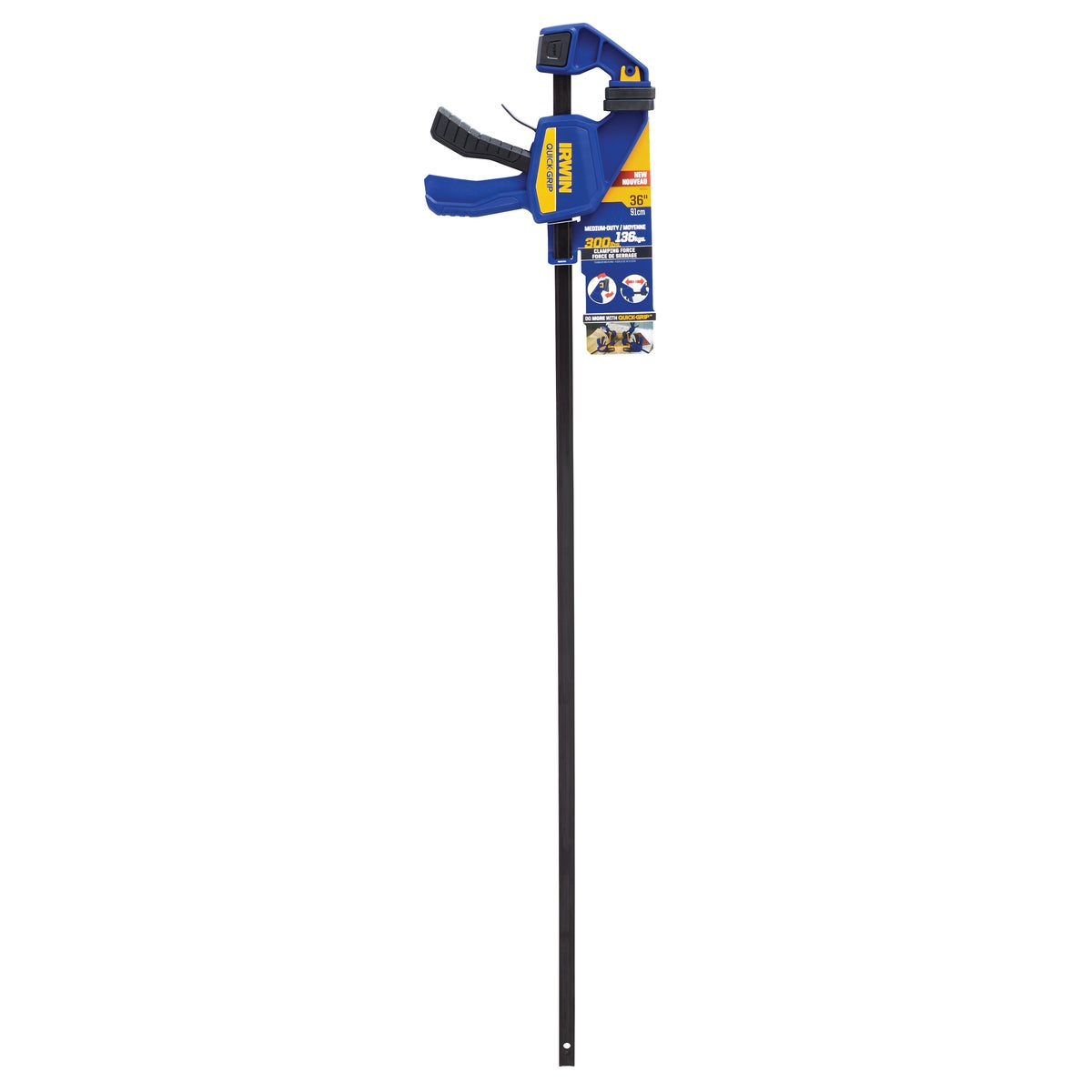 Irwin Quick-Grip 36 In. Medium-Duty One-Hand Bar Clamp Image 4