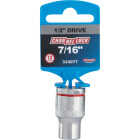 Channellock 1/2 In. Drive 7/16 In. 12-Point Shallow Standard Socket Image 2