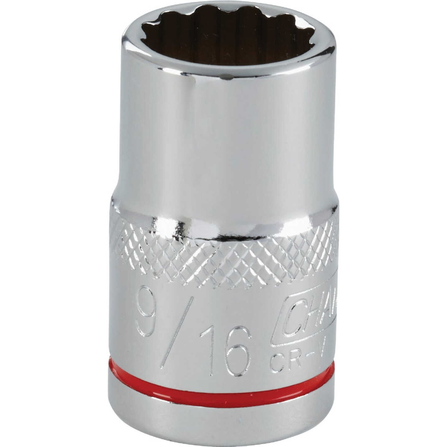Channellock 1/2 In. Drive 9/16 In. 12-Point Shallow Standard Socket Image 1