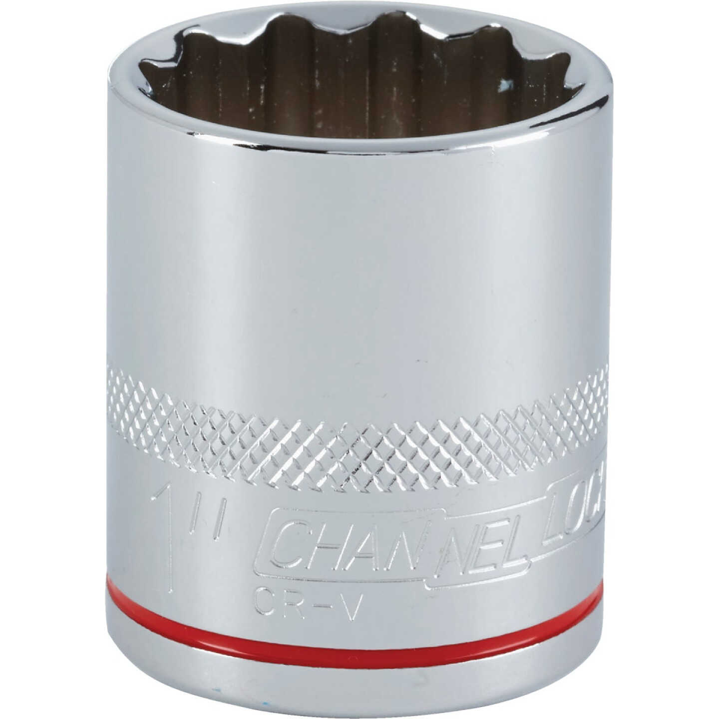 Channellock 1/2 In. Drive 1 In. 12-Point Shallow Standard Socket Image 1