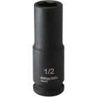 Channellock 3/8 In. Drive 1/2 In. 6-Point Deep Standard Impact Socket Image 1
