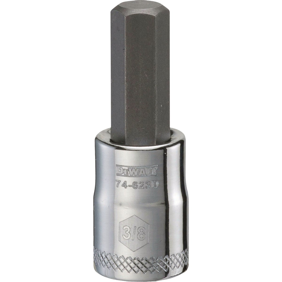 DEWALT 3/8 In. Drive 3/8 In. Standard Hex Bit Socket Image 1