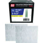 Grip-Rite 2-1/2 In. 16 ga Electrogalvanized Straight Collated Finishing Nail (2500-Count) Image 1