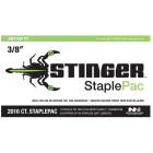 Stinger StaplePac 3/8 In. Caps & Staples (2016-Pack) Image 2