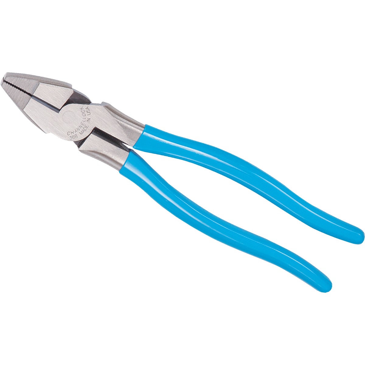 Channellock XLT 8-1/2 In. High Carbon Steel Round Nose Linesman Pliers Image 1