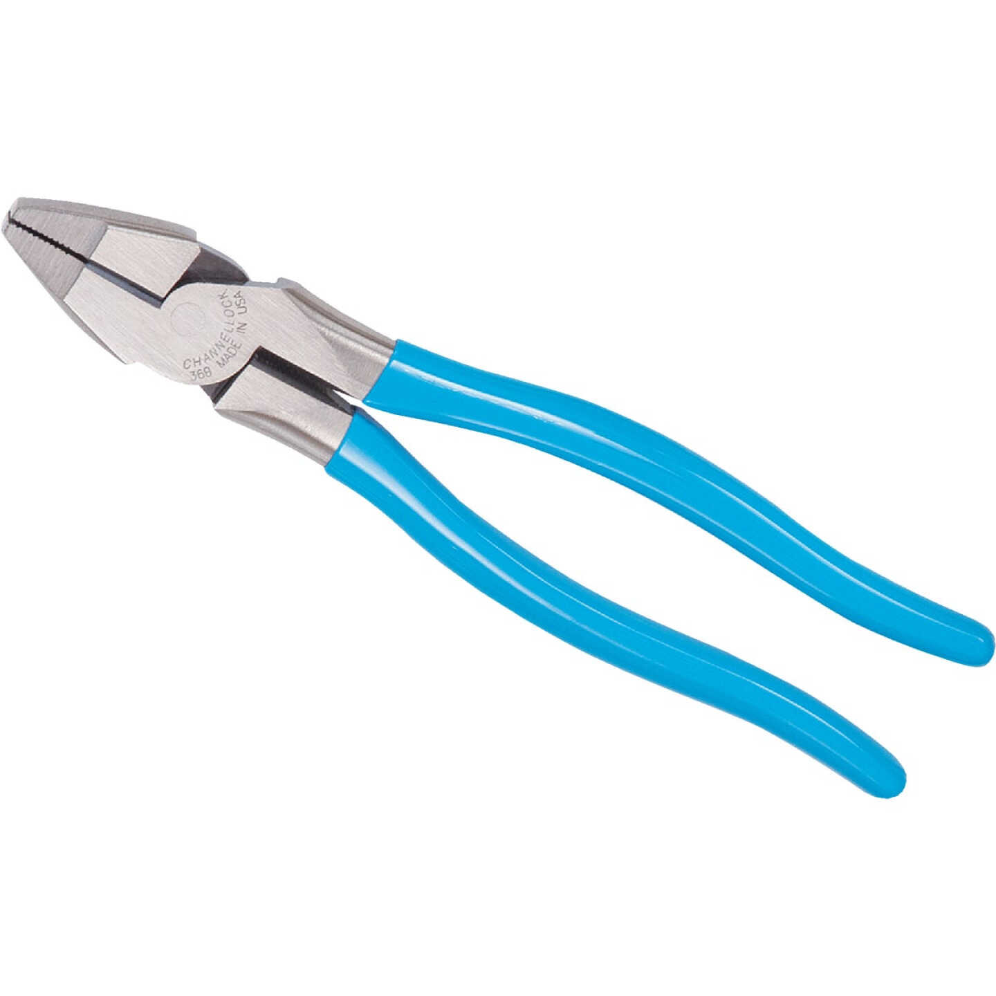 Channellock XLT 8-1/2 In. High Carbon Steel Round Nose Linesman Pliers Image 1