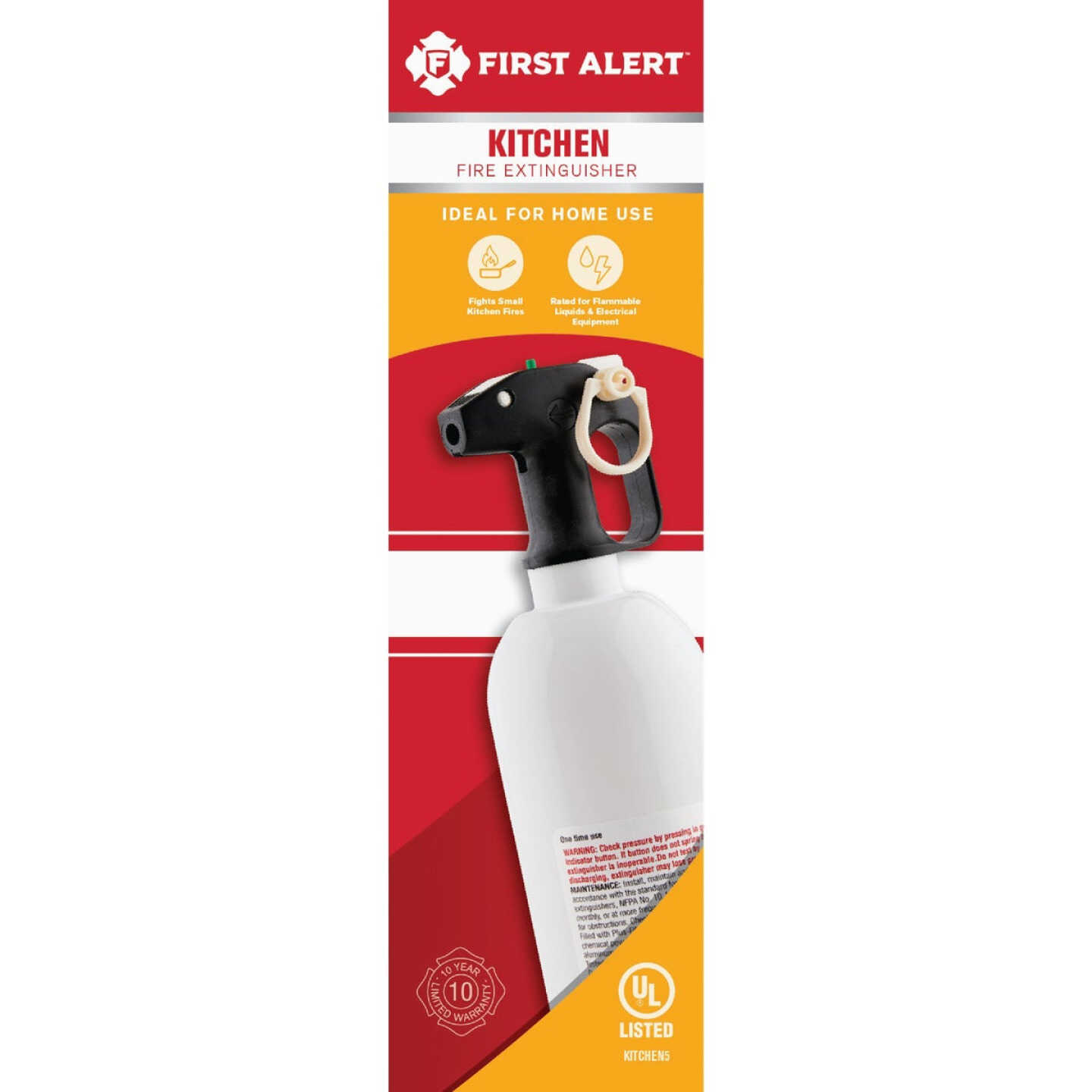 First Alert 5-B:C Kitchen Fire Extinguisher Image 1