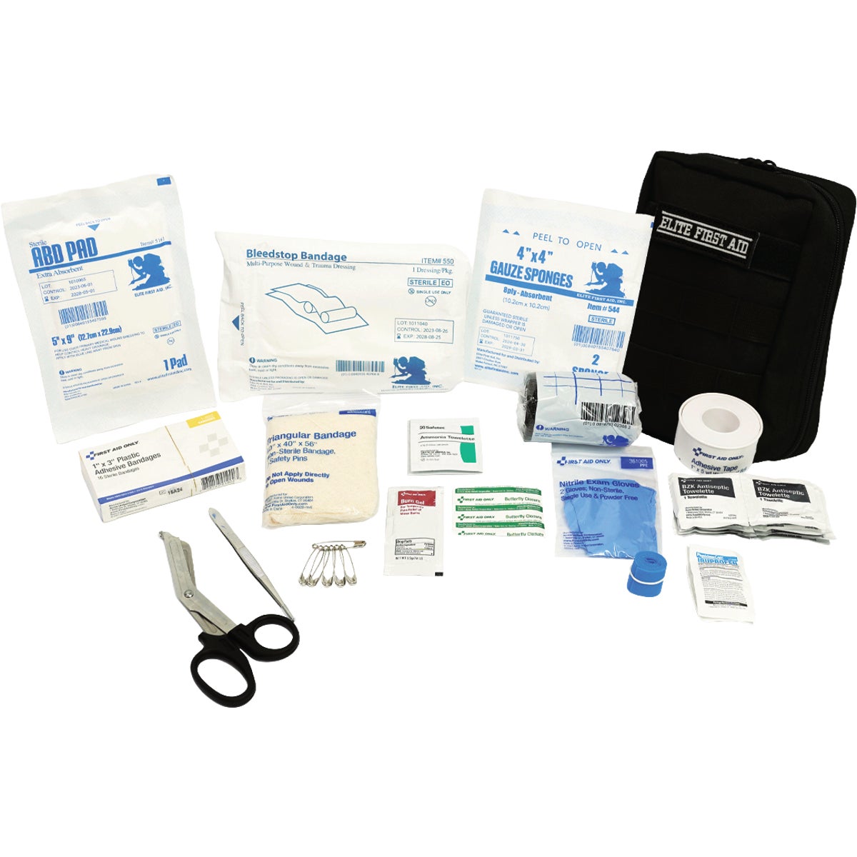First Aid Only Tactical IFAK Black First Aid Kit Image 1