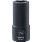 DEWALT 3/4 In. Drive 24mm 6-Point Deep Metric Impact Socket Image 1