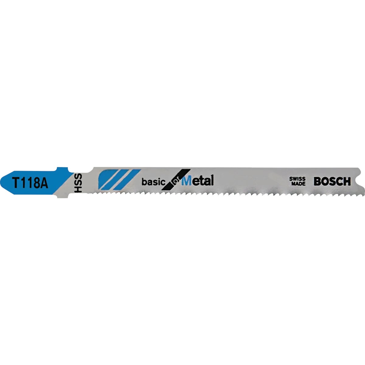 Bosch 3-5/8 In. x 24 TPI T-Shank HCS Jig Saw Blade for Metal (5-Pack) Image 3