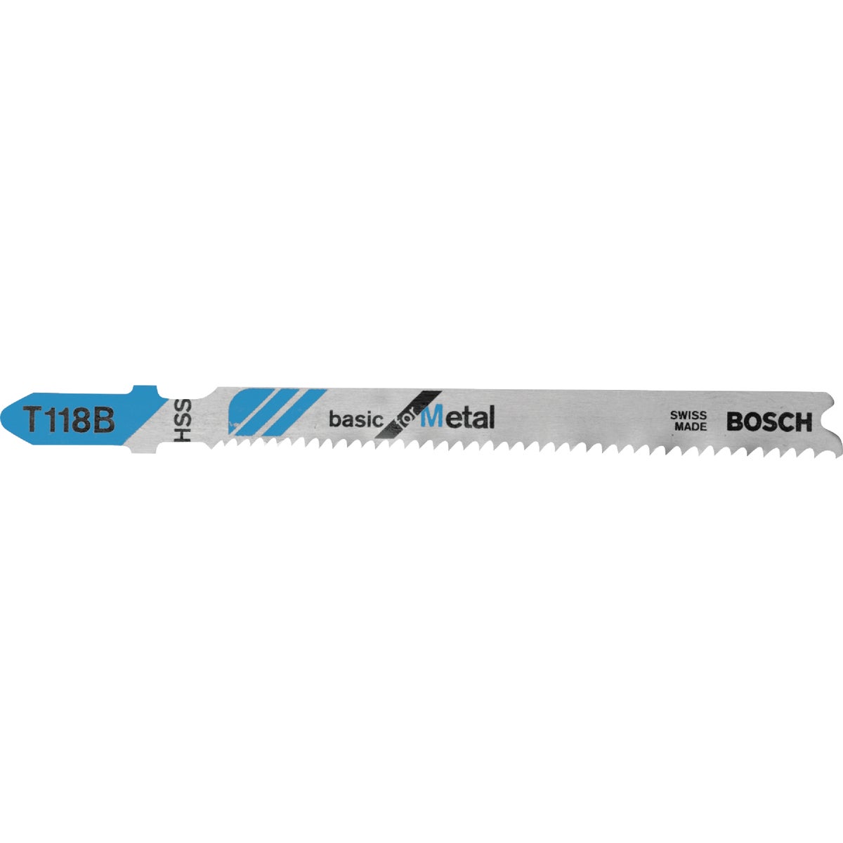 Bosch 3-5/8 In. x 11-14 TPI T-Shank HSS Jig Saw Blade for Metal (5-Pack) Image 3