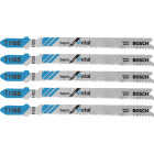 Bosch 3-5/8 In. x 11-14 TPI T-Shank HSS Jig Saw Blade for Metal (5-Pack) Image 1