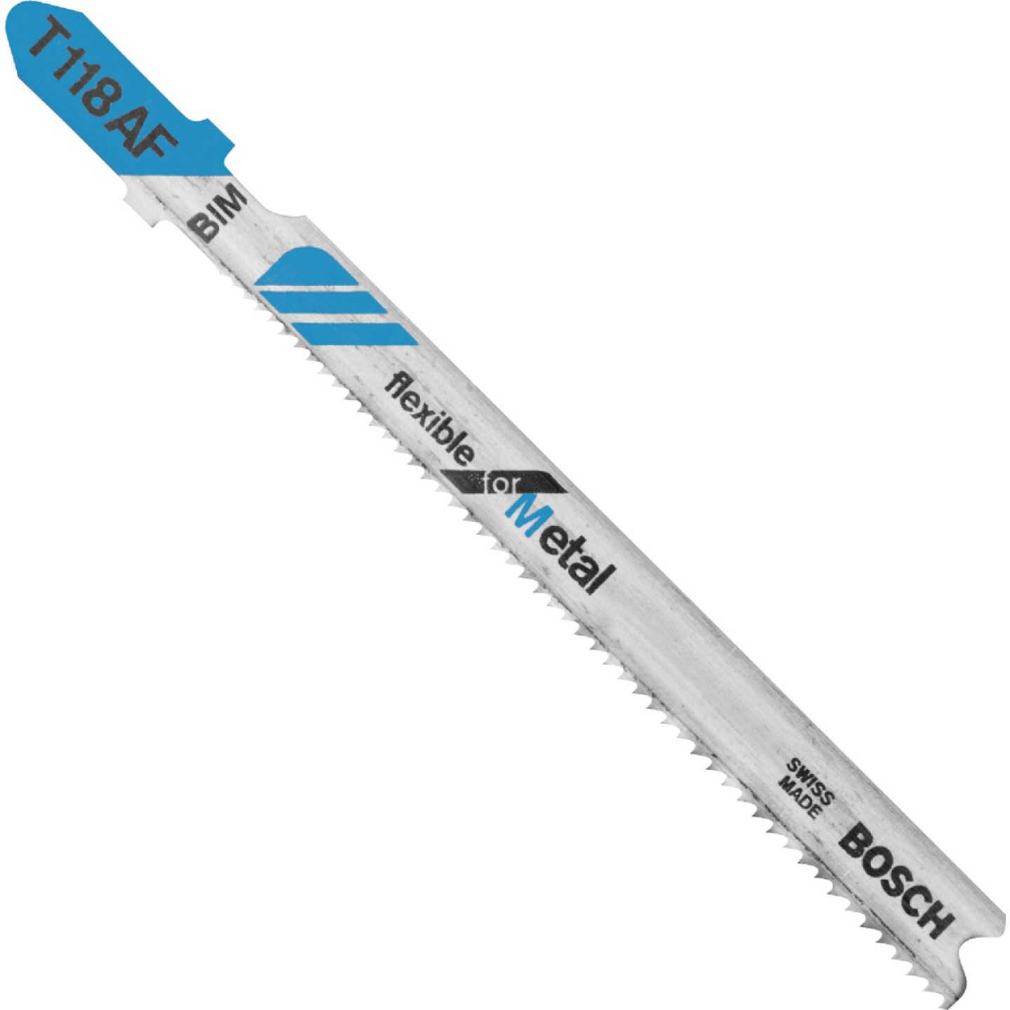 Bosch 3-5/8 In. x 17-24 TPI T-Shank Bi-Metal Jig Saw Blade for Metal (5-Pack) Image 1
