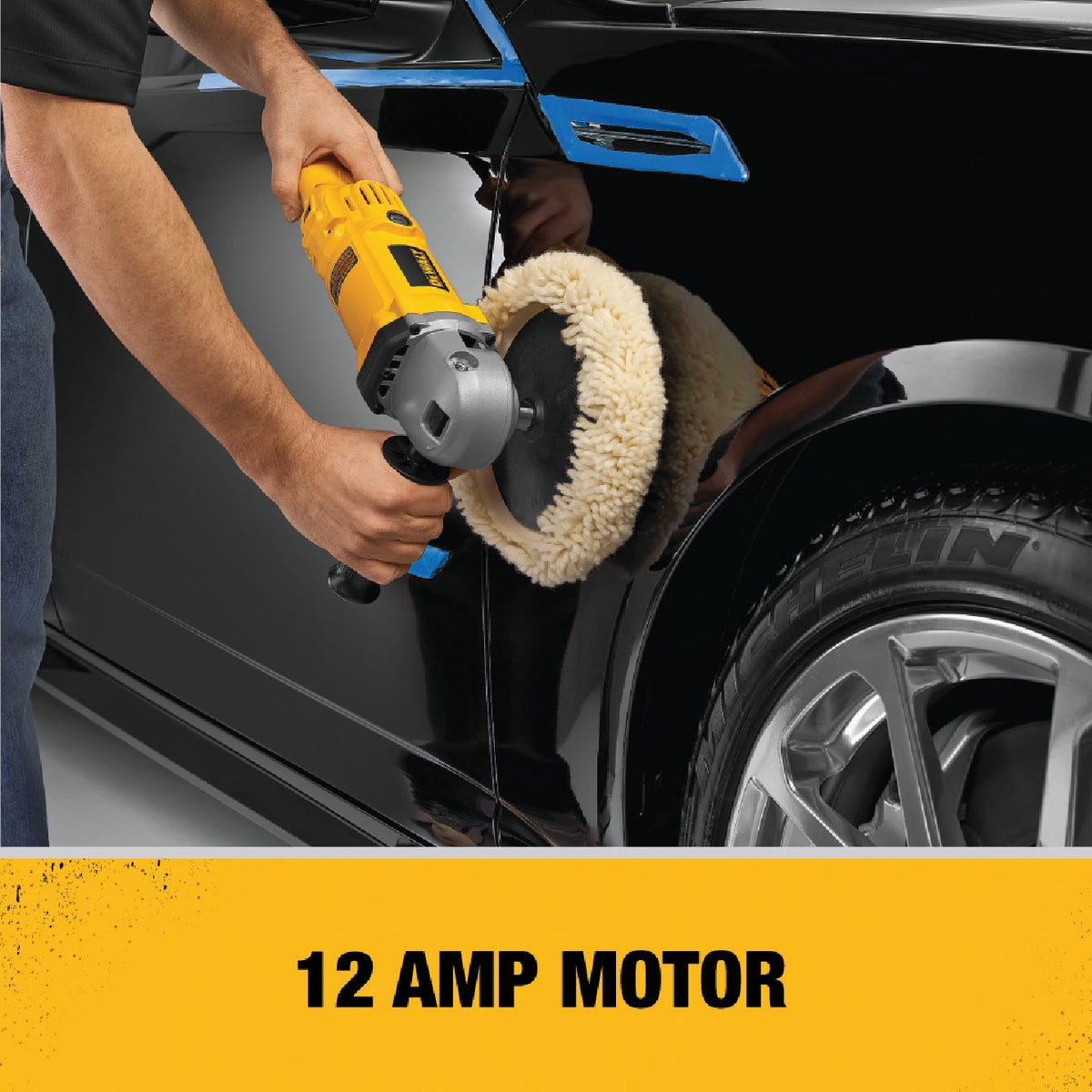 DEWALT 12-Amp 7 In./9 In. 3500 rpm Angle Polisher Sander Image 4