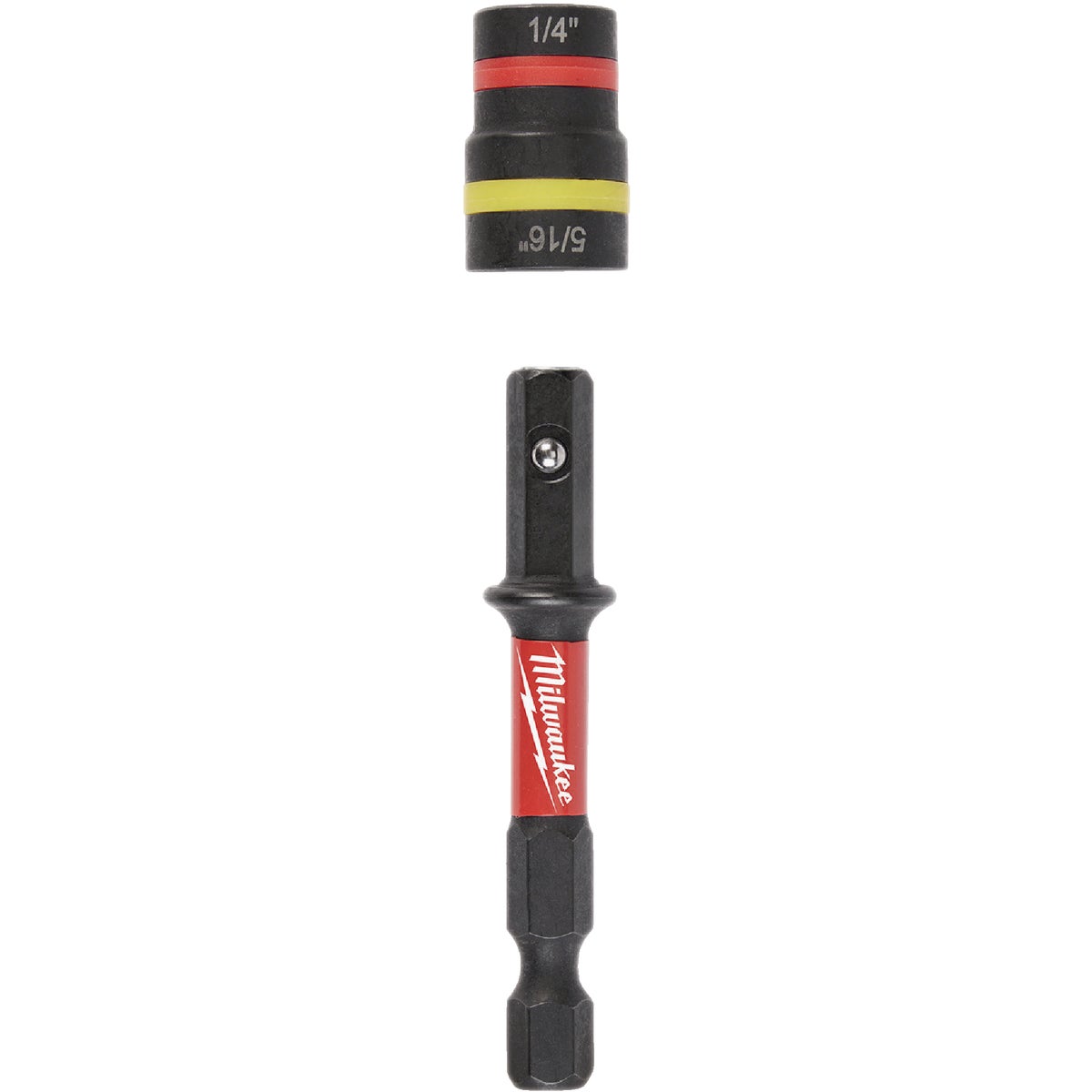 Milwaukee SHOCKWAVE QUIK-CLEAR 2-in-1 1/4 In. & 5/16 In. x 2-1/4 In. Impact Duty Magnetic Nut Driver Image 9